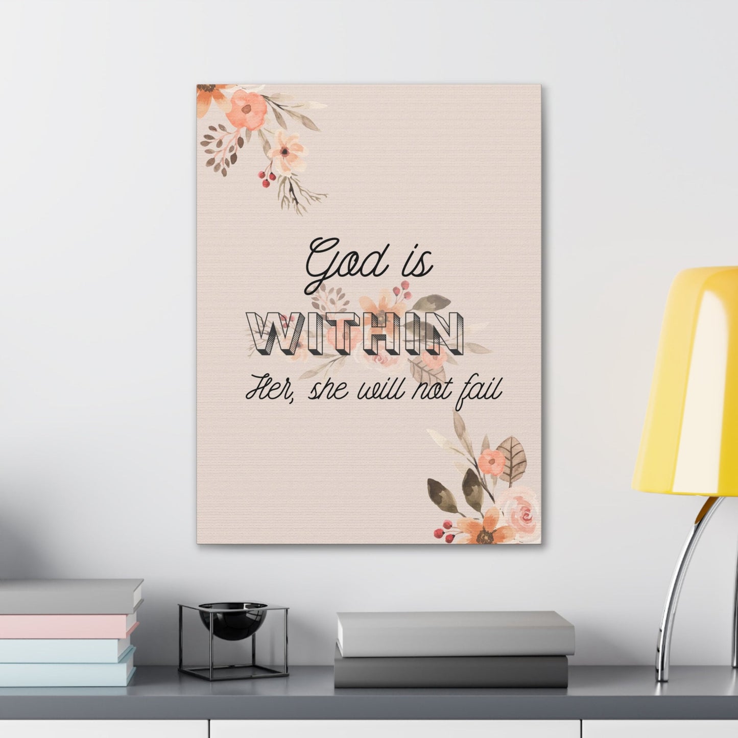 God is within Her, Canvas Gallery Wraps