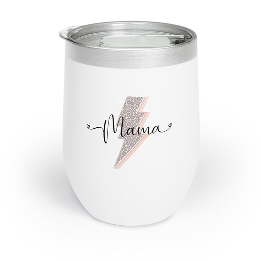 Mom Leopard Chill Wine Tumbler, Gifts for her, Gifts for Mom
